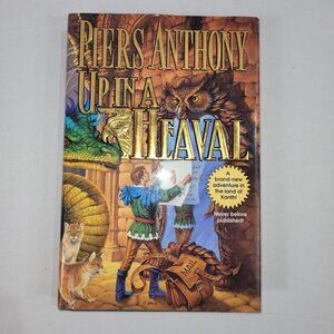 Piers Anthony Xanth Up in a Heaval 2002 Vintage 1st Edition Hardcover Book